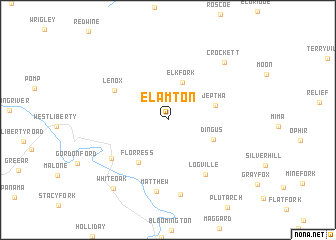 map of Elamton