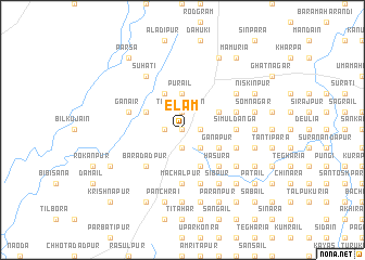 map of Elām