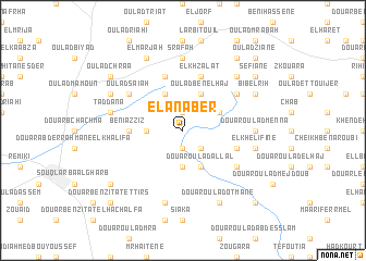 map of El Anaber