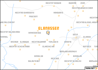 map of El Anasser