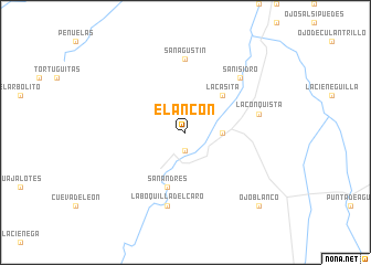 map of El Ancón