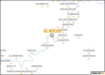 map of El Ancón