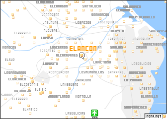 map of El Ancón