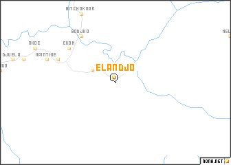 map of Élandjo