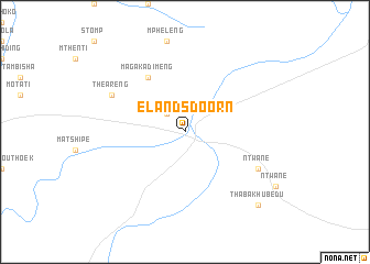 map of Elandsdoorn