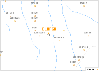 map of Elanga