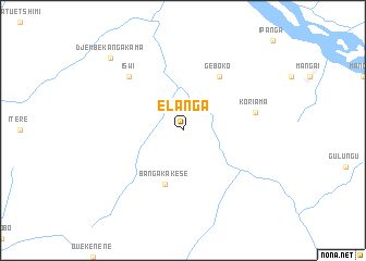 map of Elanga