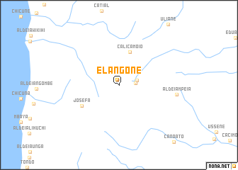 map of Elangone