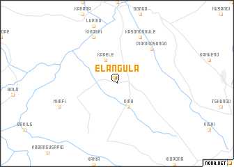 map of Elangula