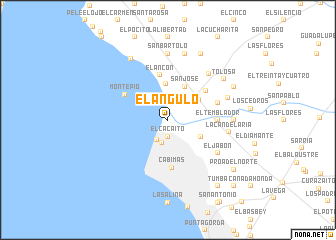 map of El Ángulo