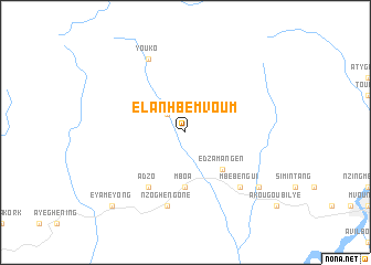 map of Elanh-Bemvoum