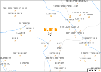 map of El Anis