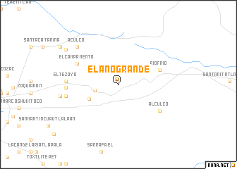 map of Elano Grande