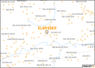 map of El Ansser