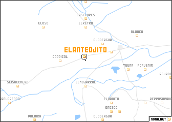 map of El Anteojito