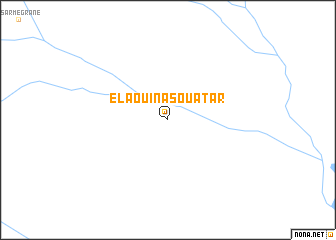 map of El Aouina Souatar