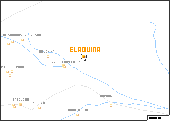 map of El Aouina