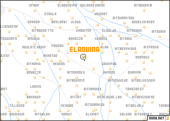 map of El Aouina