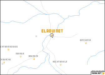 map of El Aouinet