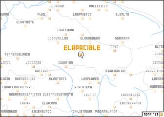 map of El Apacible