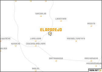 map of El Aparejo