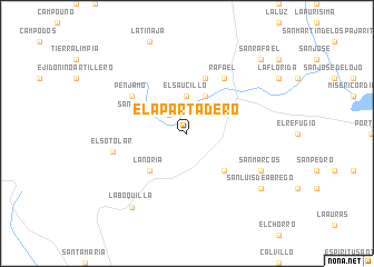 map of El Apartadero