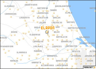 map of El Apon