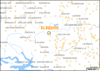 map of El Aquino