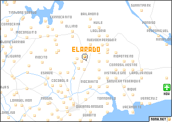 map of El Arado