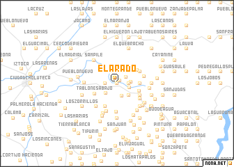 map of El Arado