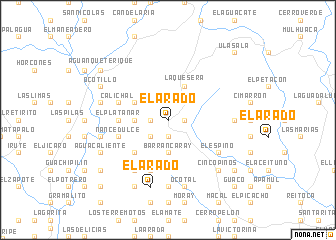 map of El Arado