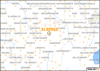 map of El Arado