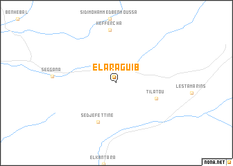 map of El Araguib