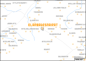 map of El Arba des Naïrat