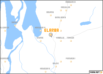 map of El Arba