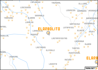 map of El Arbolito