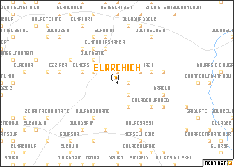 map of El Archich