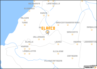 map of El Arco