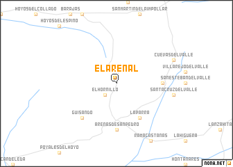 map of El Arenal