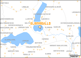 map of El Armadillo