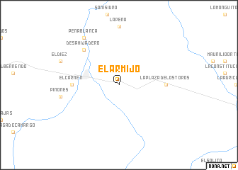 map of El Armijo