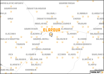 map of El Aroua