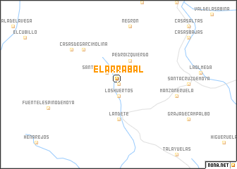 map of El Arrabal