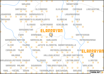 map of El Arrayán