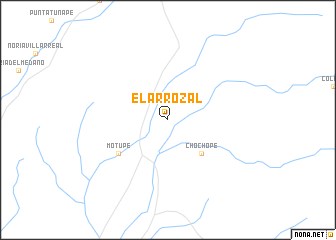 map of El Arrozal