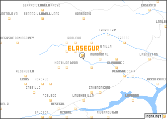 map of El Asegur