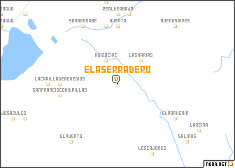 map of El Aserradero