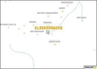 map of El Aserradero