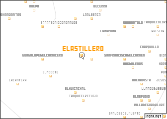 map of El Astillero