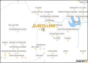 map of El Astillero